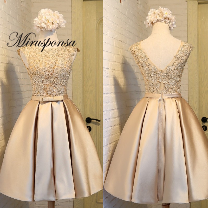 white and gold graduation dress